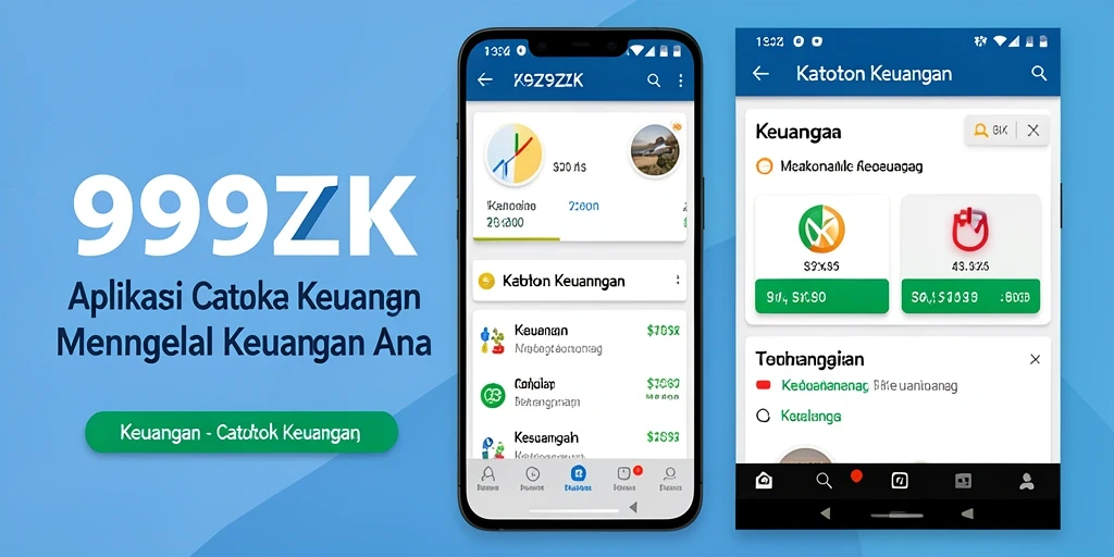 Antarmuka aplikasi <strong>999ZK</strong> yang sederhana dan mudah digunakan.