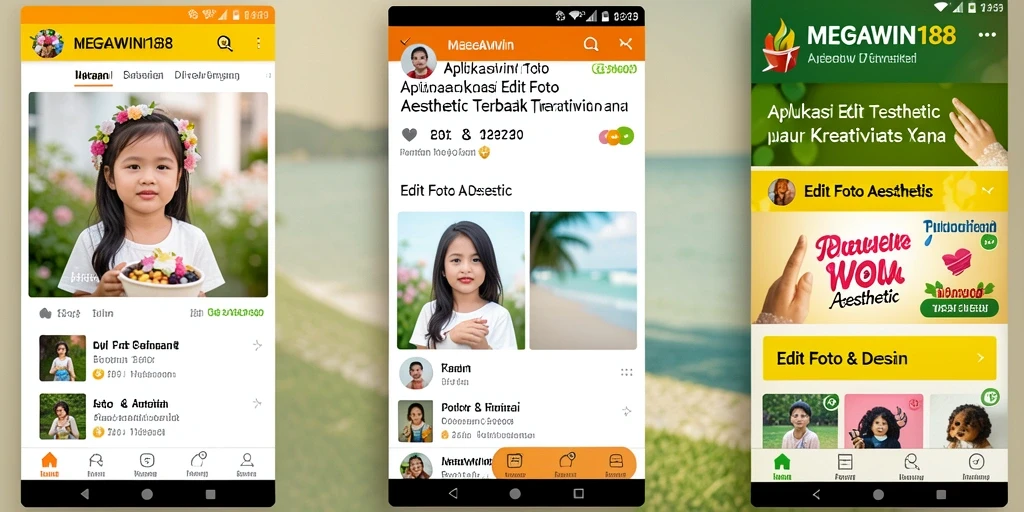 Antarmuka pengguna MEGAWIN188 yang intuitif dan modern.